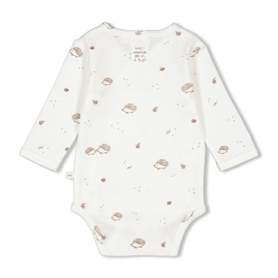 Feetje w24 Romper AOP - Hedge Hugs Offwhite W2412 50200213 600