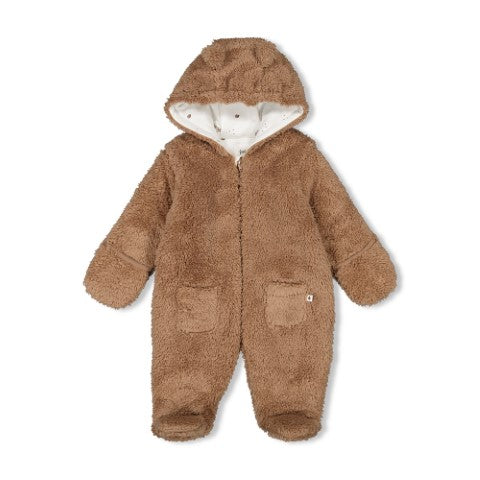 Feetje w24 Teddy pak met capuchon - Hedge Hugs Bruin W2412 51900041 400