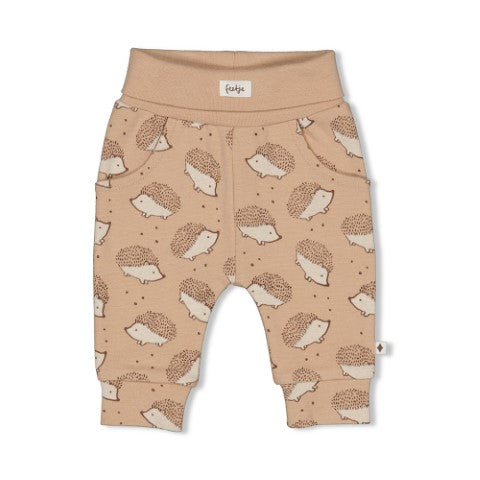 Feetje w24 Broek AOP - Hedge Hugs Zand W2412 52202188 450