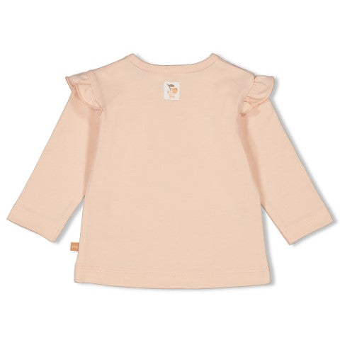 Feetje w24 Longsleeve - Little Rosebud l.Roze W2415 51602355 155