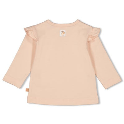 Feetje w24 Longsleeve - Little Rosebud l.Roze W2415 51602355 155