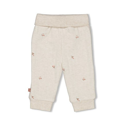 Feetje w24 Broek AOP - Little Rosebud Offwhite melange W2415 52202233 610