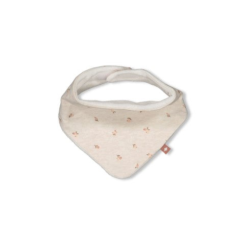 Feetje w24 Sjaal rib AOP - Little Rosebud Offwhite melange W2415 53100633 610