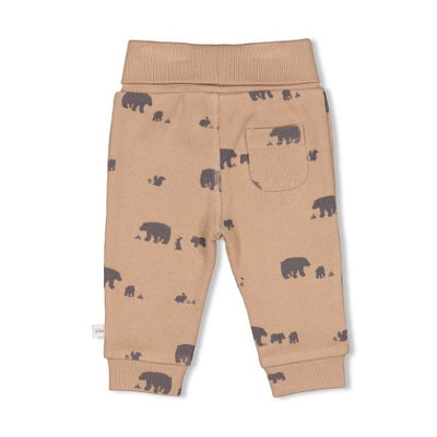 Feetje w24 Broek AOP - Into The Forest Hazelnoot W2416 52202214 440