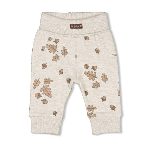 Feetje w24 Broek AOP - Acorn Grijs melange W2418 52202231 665