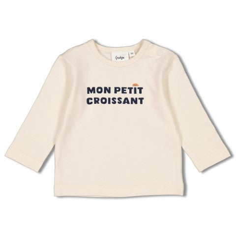 Feetje w24 Longsleeve - Club Croissant Offwhite W2420 51602419 600