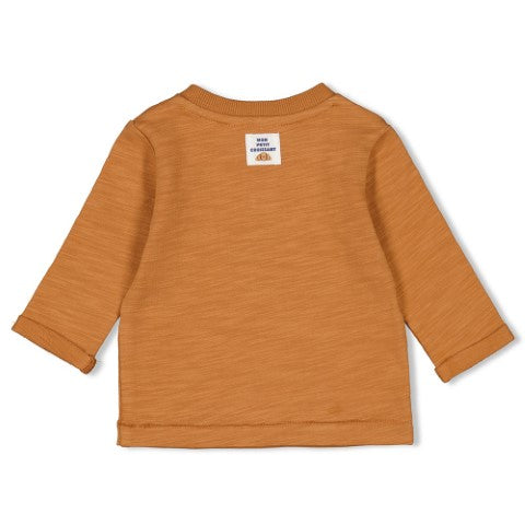 Feetje w24 Longsleeve - Club Croissant Camel W2420 51602420 455