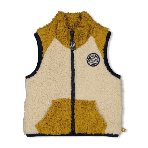 Feetje w24 Teddy gilet - Keep Rolling Offwhite W2428 51200033 600