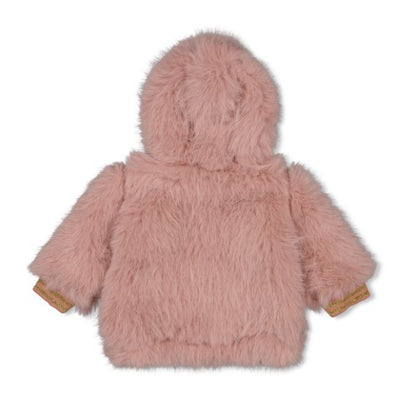 Feetje w24 Fake Fur jasje - Winter Nomad Terra Pink W2429 51800342 186