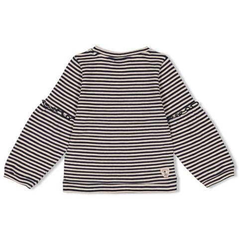 Jubel w24 Longsleeve streep - Amour Toujours Marine W24J1 91600385 010