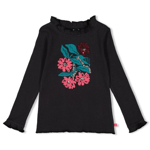 Jubel w24 Longsleeve - Girls Club Antraciet W24J2 91600398 750