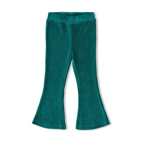 Jubel w24 Flared broek velours rib - Girls Club Teal W24J2 92200446 095