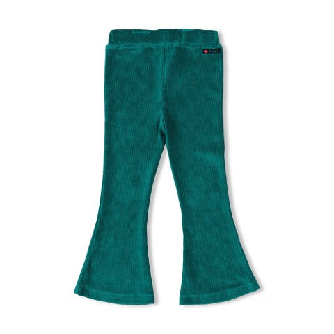 Jubel w24 Flared broek velours rib - Girls Club Teal W24J2 92200446 095