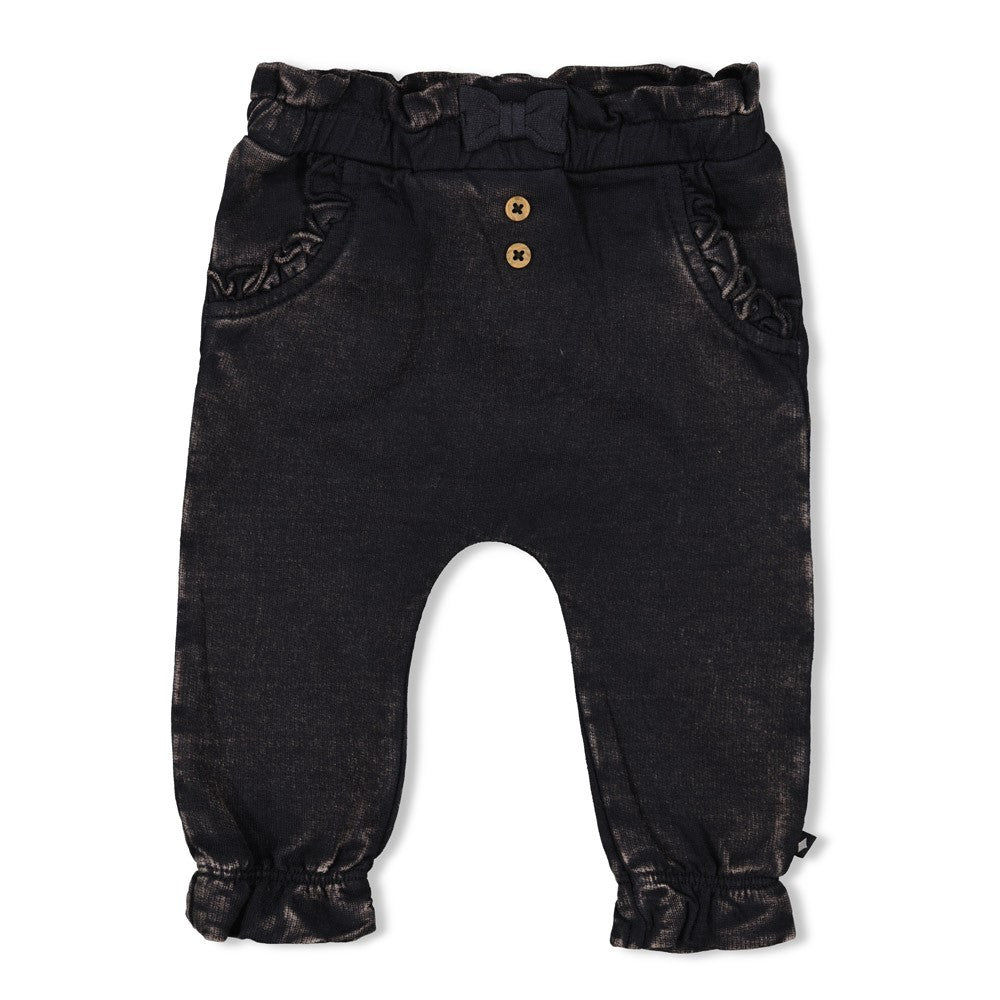 Feetje W25  W2503 Broek ruches jogg denim - Winter Denims Antraciet 52202454