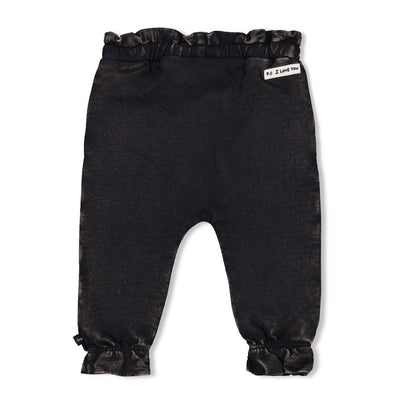 Feetje W25  W2503 Broek ruches jogg denim - Winter Denims Antraciet 52202454