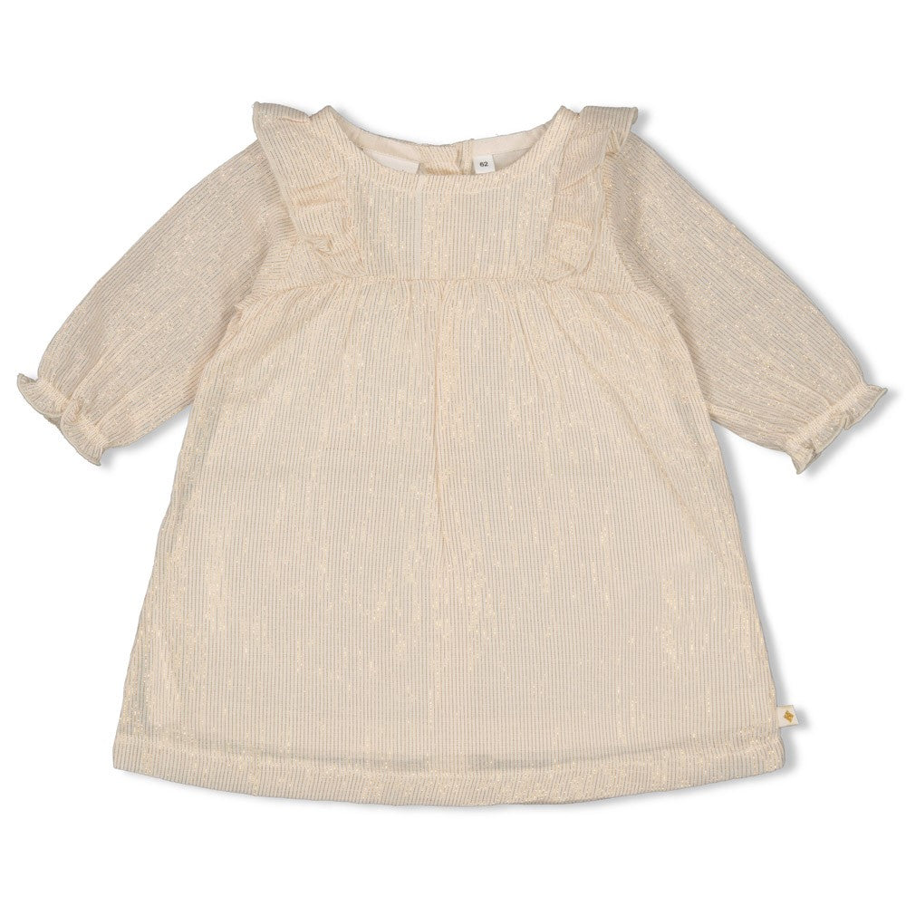 Feetje W25  W2504 Jurk - Winter Woven Creme 51400570
