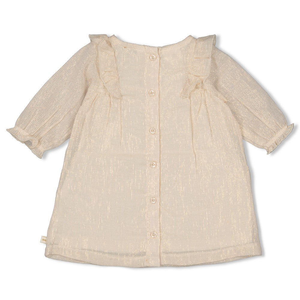 Feetje W25  W2504 Jurk - Winter Woven Creme 51400570