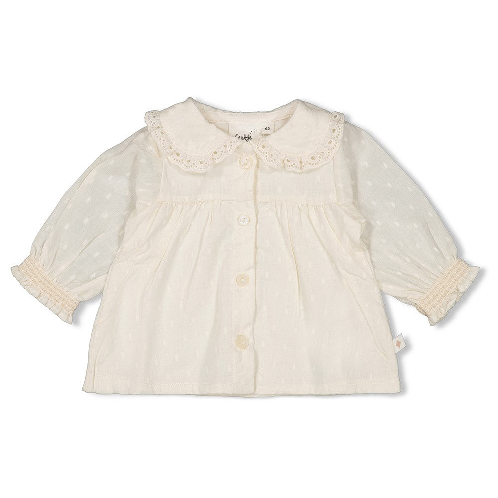 Feetje W25  W2504 Blouse - Winter Woven Offwhite 52300049