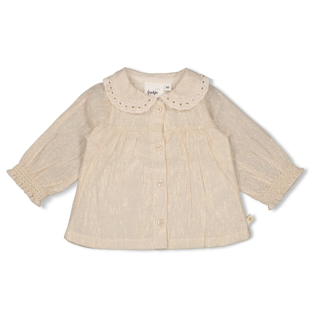 Feetje W25  W2504 Blouse - Winter Woven Creme 52300052