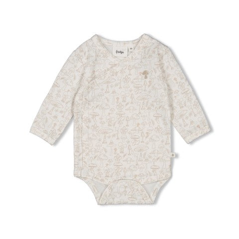 Feetje W25  W2510 Wikkelromper AOP - Dear Autumn Offwhite 50200242