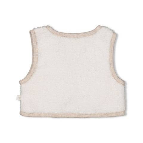 Feetje W25  W2510 Teddy gilet - Dear Autumn Offwhite 51200035