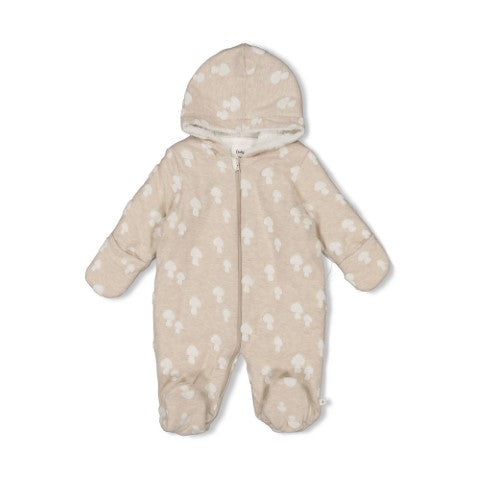 Feetje W25  W2510 Pak met capuchon AO - Dear Autumn Taupe melange 51900042