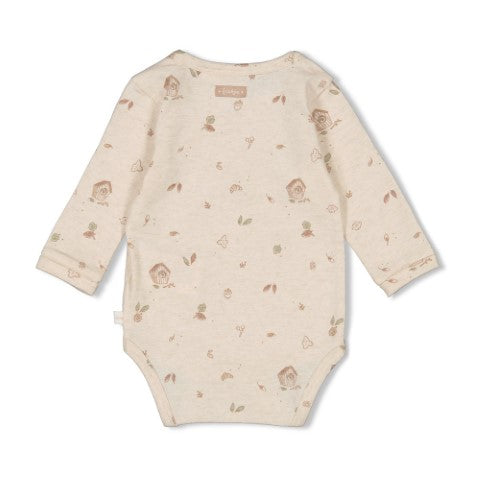Feetje W25  W2511 Romper AOP - Fall Favorites Offwhite melange 50200251