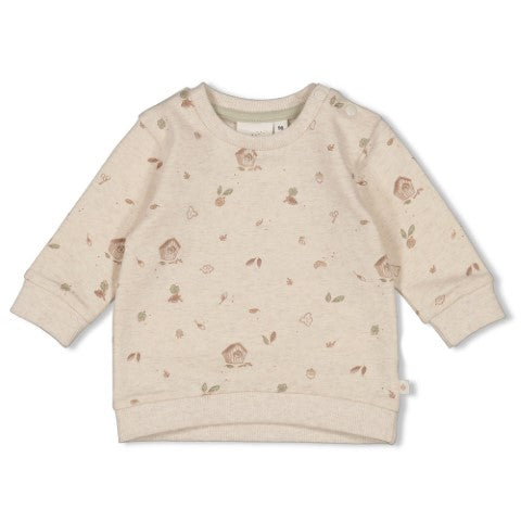 Feetje W25  W2511 Sweater AOP - Fall Favorites Offwhite melange 51602659