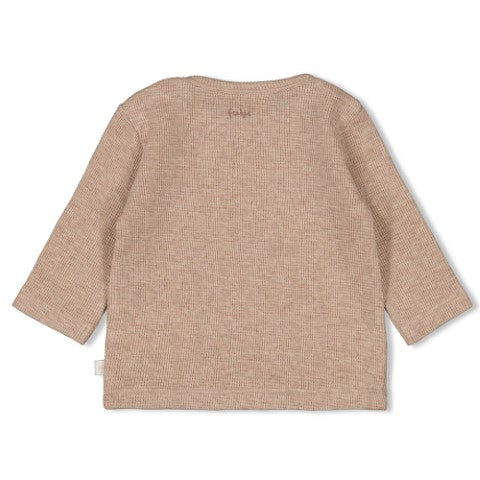 Feetje W25  W2511 Longsleeve rib - Fall Favorites Hazelnoot melange 51602661