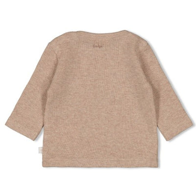 Feetje W25  W2511 Longsleeve rib - Fall Favorites Hazelnoot melange 51602661
