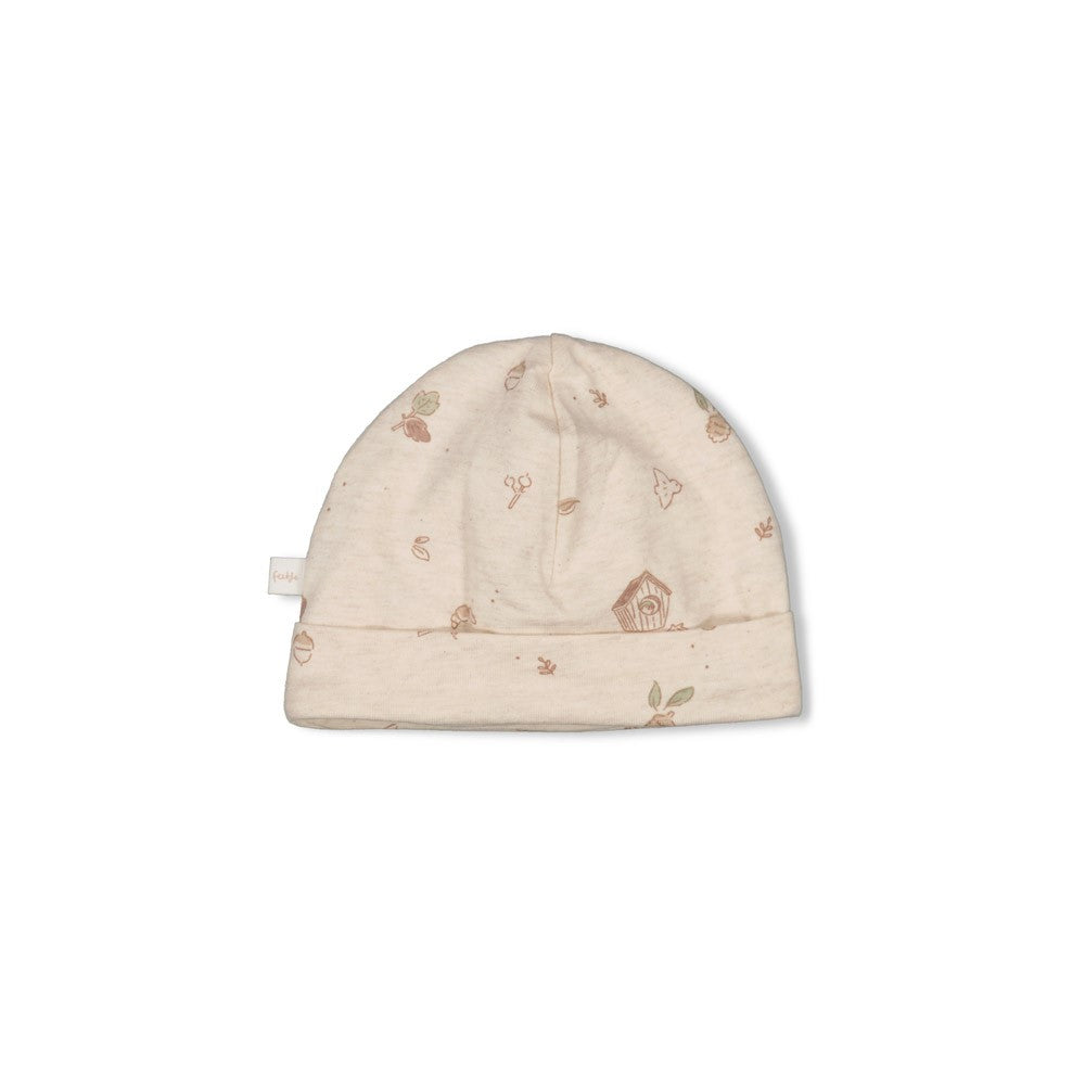 Feetje W25  W2511 Mutsje AOP - Fall Favorites Offwhite melange 53100705