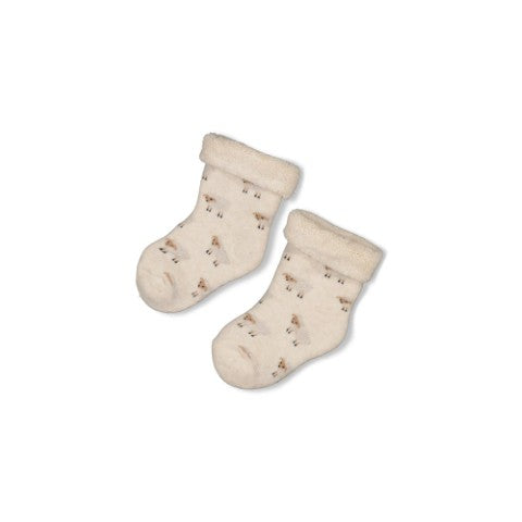 Feetje W25  W2512 Sokken - Sleepy Sheepy Offwhite melange 50400334