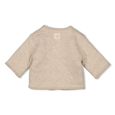 Feetje W25  W2512 Omkeerbaar jasje - Sleepy Sheepy Taupe melange 51300526