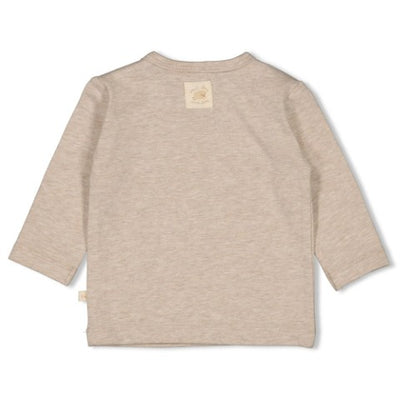 Feetje W25  W2512 Longsleeve - Sleepy Sheepy Taupe melange 51602680