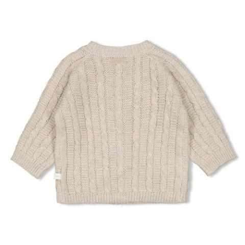 Feetje W25  W2513 Vestje gebreid - The Knits Taupe melange 51300540