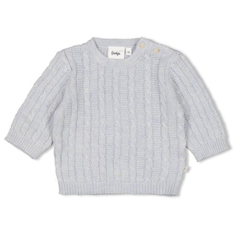 Feetje W25  W2513 Sweater gebreid - The Knits Blauw melange 51602677