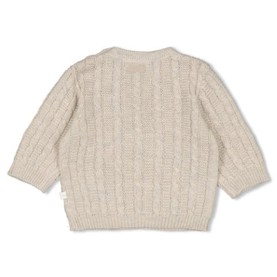 Feetje W25  W2513 Sweater gebreid - The Knits Taupe melange 51602679