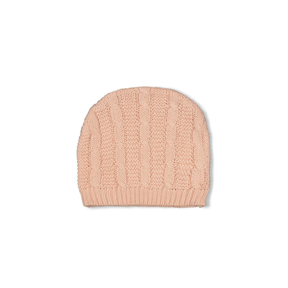 Feetje W25  W2513 Mutsje gebreid - The Knits Roze 53100709