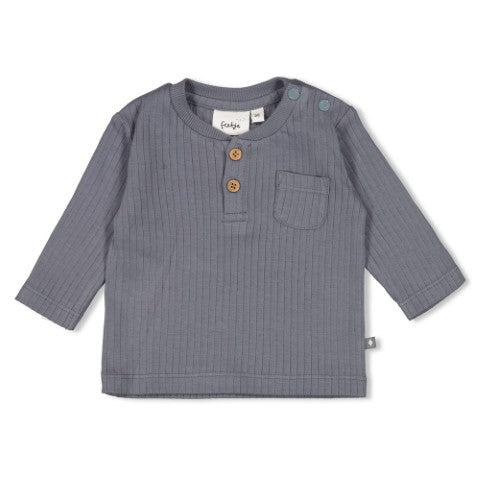 Feetje W25  W2514 Longsleeve rib - Howdy Blauw 51602606