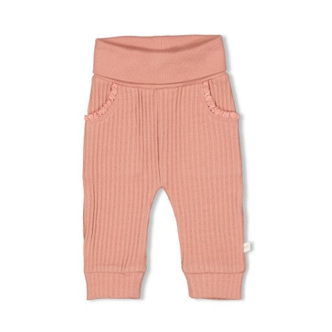 Feetje W25  W2515 Broek ajour rib - Morning Sun Roze 52202398