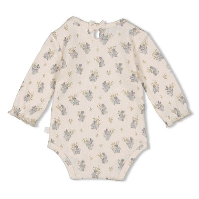 Feetje W25  W2517 Romper rib AOP - Fields of Green Offwhite 50200241