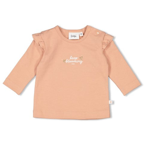 Feetje W25  W2517 Longsleeve - Fields of Green Roze 51602554