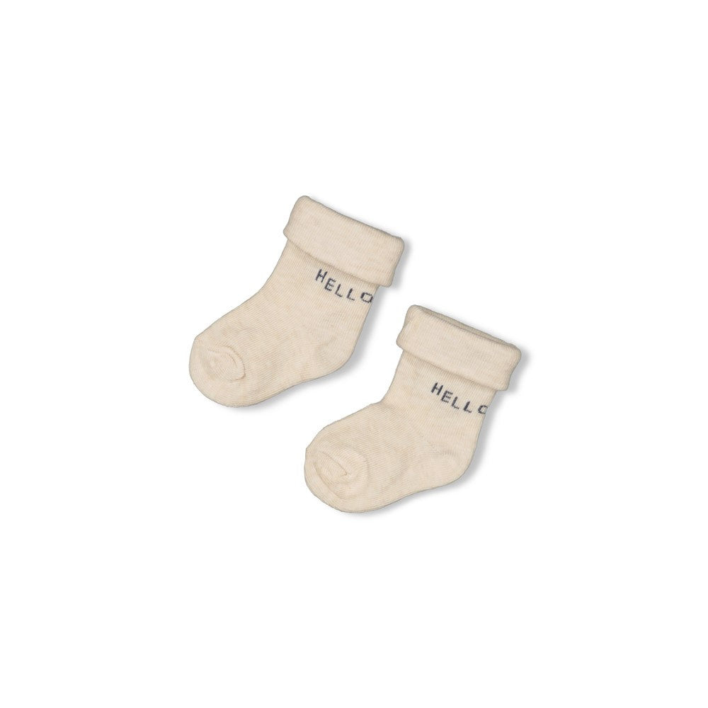 Feetje W25  W2518 Sokken - Narwal Offwhite melange 50400337