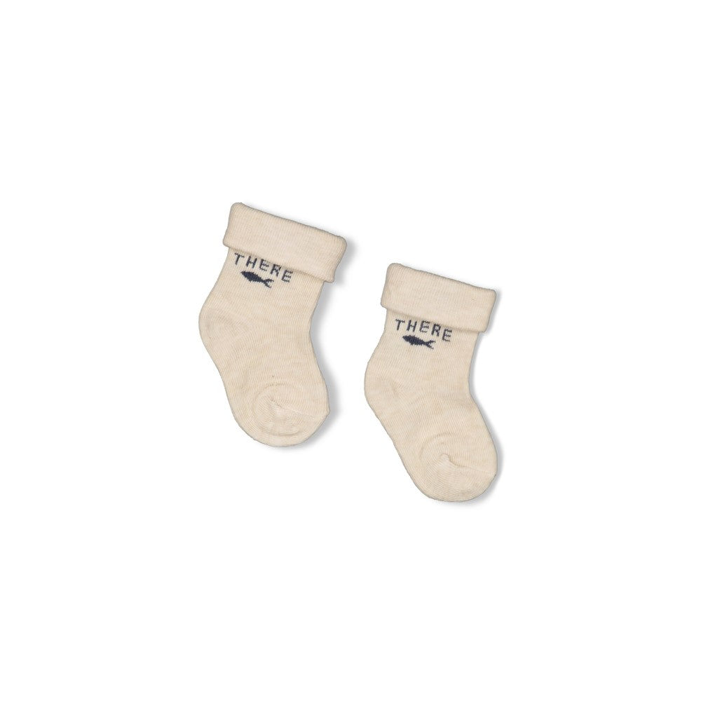 Feetje W25  W2518 Sokken - Narwal Offwhite melange 50400337