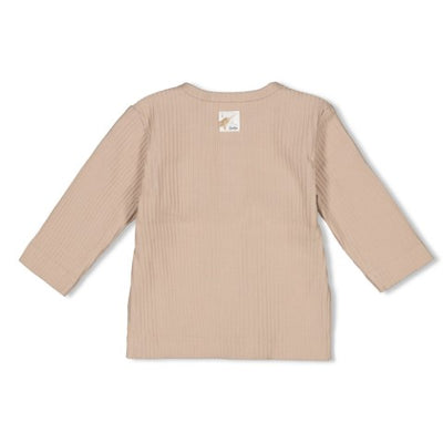 Feetje W25  W2518 Longsleeve rib - Narwal Taupe 51602588