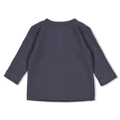 Feetje W25  W2518 Longsleeve rib - Narwal Blauwgrijs 51602592