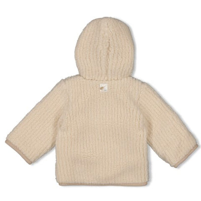 Feetje W25  W2518 Bouclé omkeerbaar jasje met capuchon - Narwal Offwhite 51800351
