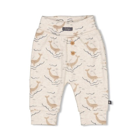 Feetje W25  W2518 Broek AOP - Narwal Offwhite melange 52202389