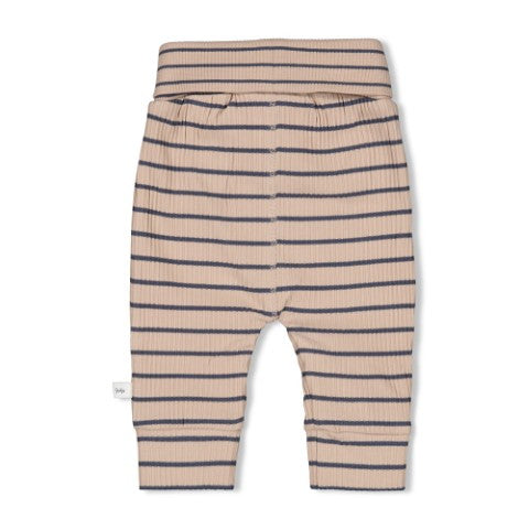 Feetje W25  W2518 Broek rib met streep - Narwal Taupe 52202391