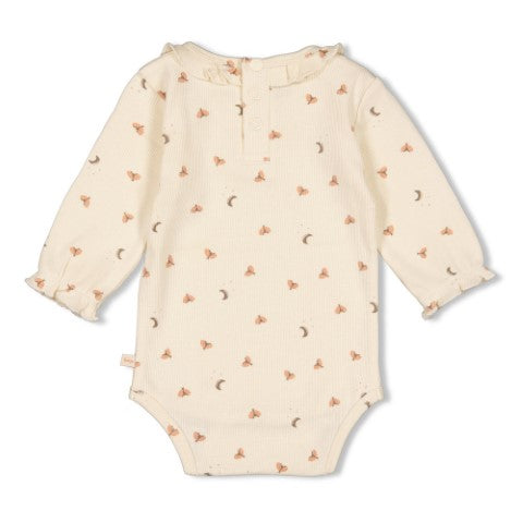 Feetje W25  W2519 Romper rib AOP - Dancing In The Moonlight Offwhite 50200244